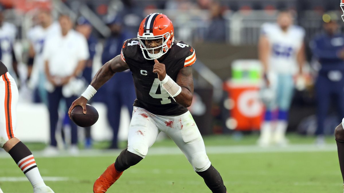 Browns mantienen a Deshaun Watson como quarterback titular para la Semana 2