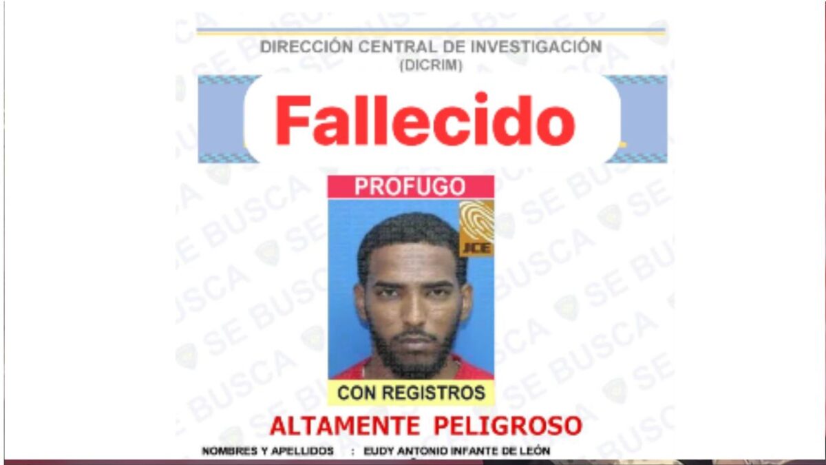 Muere “Nifi” tras supuesto enfrentamiento con agentes de la Dicrim en Santiago