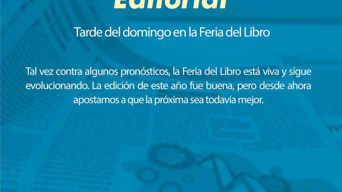 Tarde del domingo en la Feria del Libro